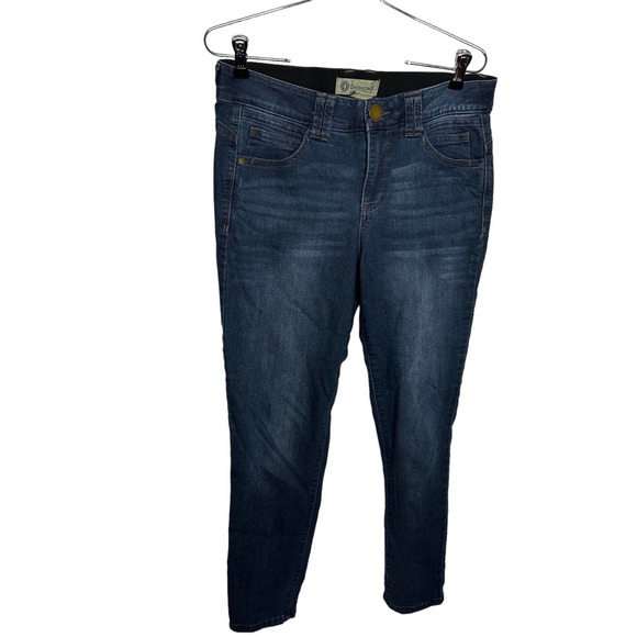 Ab Technology Crop Ankle Skinny Jeans Democracy sz 8 womens denim - Picture 1 of 2